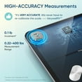 thumbnail image 5 of Smart Scale for Body Weight, FSA&HSA Eligible, Bathroom Digital Weighing Scale with BMI, Body Fat, Muscle Mass, Accurate Bluetooth Home User Health Equipment Sync Apps, 5 of 5