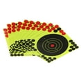 thumbnail image 2 of 50Pcs/Set Hunting Targets 8x8 Inch Self Adhesive Paper Reactive Splatter Targets Stickers,50 * Target sticker,green & black, 2 of 6