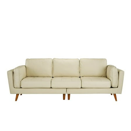 Madison Home Usa Mid Century Leather Sofa