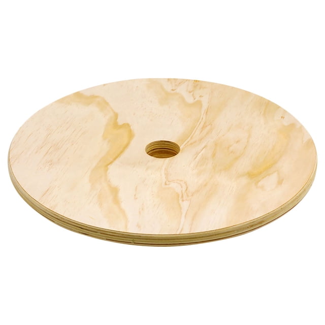 RENACLIPY Wooden Bumper Plate for Strength Training Equipment Beige 1Set