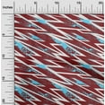 thumbnail image 2 of oneOone Polyester Spandex Maroon Fabric Abstracts Sewing Fabric By The Yard Printed Diy Clothing Sewing Supplies 56 Inch Wide, 2 of 5