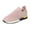 Pink, variant on QYZEU Walking Sneakers for Women Women's Gymnastics Sneaker Shoes Elastic Fabric Large Size Women's Shoes Lightweight Shoes Comfortable Casual Dressy Shoes Red 37