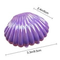 thumbnail image 6 of Xinwanna Sea Shell Candy Box Mermaid Shell Treat Container Plastic Chocolate Box Jewelry Holder for Wedding Birthday Shower Decoration (Green, 10 pcs), 6 of 13