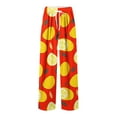 thumbnail image 3 of YLSDY LFashionns Print Lounge Pants for Men Comfortable Elastic Waist with Pockets Relaxed Fit for Dailywear and TStylishl Red XL, 3 of 5