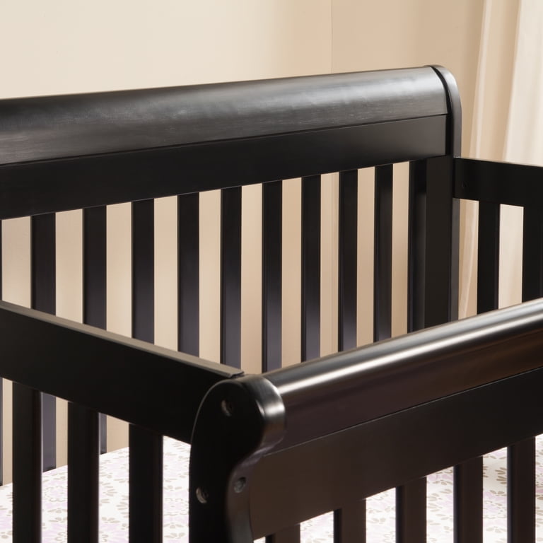 DaVinci Baby Kalani 4-in-1 Convertible Crib in Ebony Black