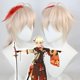 thumbnail image 2 of Juego de Anime Genshin Impact Kaedehara Kazuha para hombre, Cosplay, fiesta de Halloween, ropa, peluca, zapatos, disfraces de Halloween, 2 of 5
