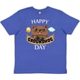 thumbnail image 3 of Inktastic Happy Groundhog Day- Cute Youth T-Shirt, 3 of 5
