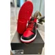 thumbnail image 3 of Size 10 - A i r-Jor-dan 1 Mid Black/White/Fire Red, 3 of 5