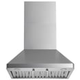 thumbnail image 2 of Ancona Capot de la Gamme 30 in. Pro Series 1000CFM en Acier Inoxydable, 2 of 8