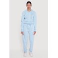 thumbnail image 3 of Women's Angel Rhinestone Zip Front Cropped Hoodie, 3 of 5
