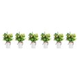 thumbnail image 1 of Moyic Plantas artificiales de limón de plástico, opción elegante y práctica para decoración de interiores o exteriores, melocotón miel, Type1 NO1, 1 of 6