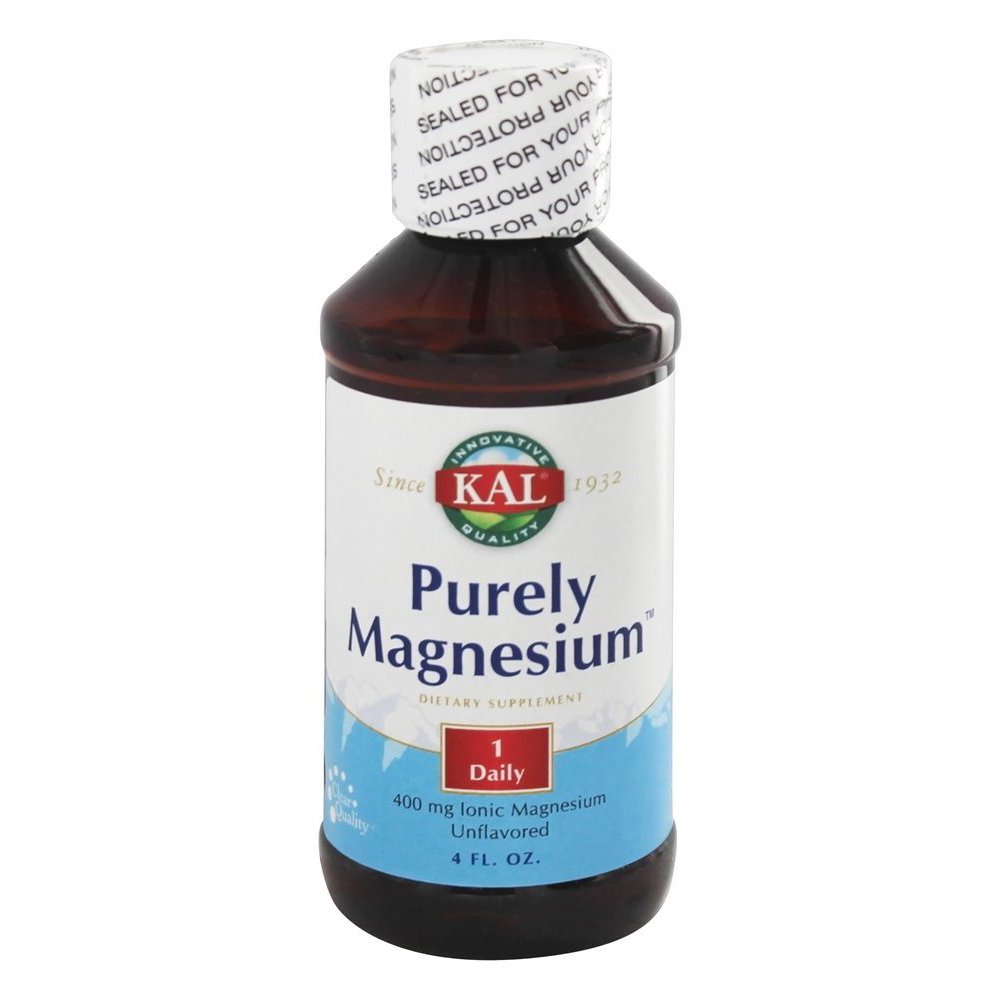 Kal Purely Magnesium Unflavored 400 mg. 4 fl. oz.