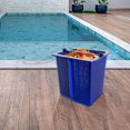 thumbnail image 3 of Filtre de Piscine avec Poignée, Panier de Filtre de Piscine Durable et Résistant, Outil de Nettoyage Réutilisable pour Pompe de Piscine Creusée, Installation Facile (Bleu), 3 of 8