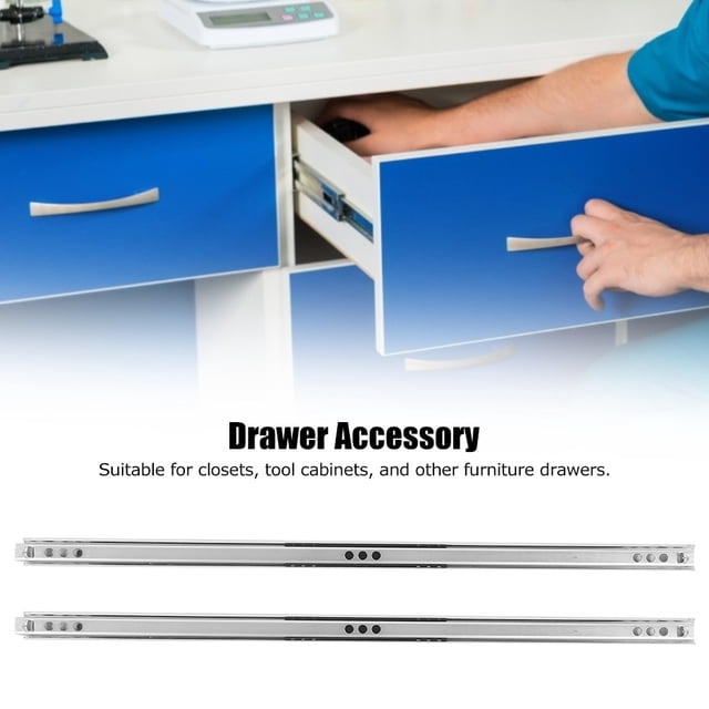 Diapositivas de Toboganes, Hermosos y Proncicos de Cajones de Servicio Pesado, Duradero para Cajones de Muebles Armario de Herramientas