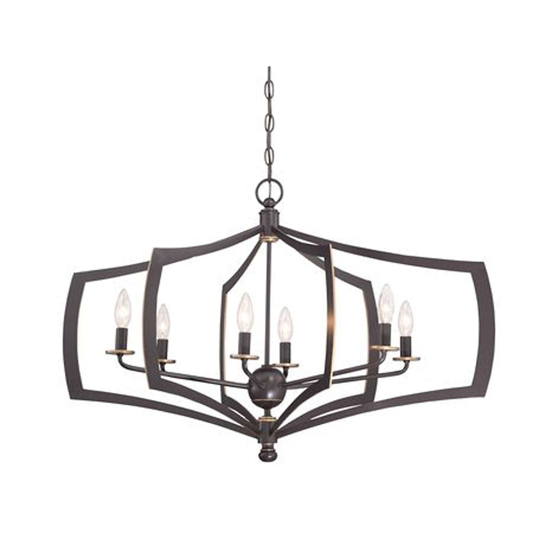 Minka Lavery Middletown 6 Light Chandelier Downton Bronze With Minka Lavery Middletown 6 Light