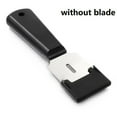 thumbnail image 1 of Stainless Steel Leather Cutter Leather Shovel Replaceable Blade Cutter only 1pc handle(without blade), 1 of 6