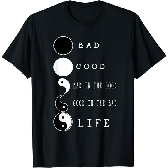 Yin Yang Symbol Definition Yin and Yang T-Shirt mens t shirt，black，women，funny，misfits，men，journey