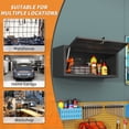 thumbnail image 5 of Wall Mounted Metal Tool Storage Cabinet, Heavy Duty Steel Garage Cabinet For Workshop And Home, 5 of 8