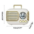 thumbnail image 2 of Hwkond Bluetooth Speakers Lovely Retro Rabbit Bluetooth Portable Wireless Bluetooth Speaker Subwoofer Household Goods Outdoor Portable Card Desktop Audio Gift On Clearance, 2 of 8