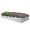 Silver, variant on RIGMEC Galvanized Raised Garden Bed Outdoor for Flowers Vegetables Herb, 5.6x3x1FT Large Heavy Metal Planter Box Designed Kit, Easy DIY and Cleaning