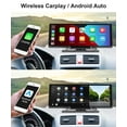 thumbnail image 2 of Portable Car Stereo Wireless Apple Carplay Android Auto with Dash Cam - S 9.3" HD Touch Screen Car Play Screen, GPS Navigation, Dual Bluetooth, FM Transmit, AUX, 2 of 7