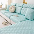 thumbnail image 5 of Funda de sofá de verano de repuesto elástica ajustable para sofá, fundas de cojín universales antideslizantes, protector de colchón y muebles, 5 of 5