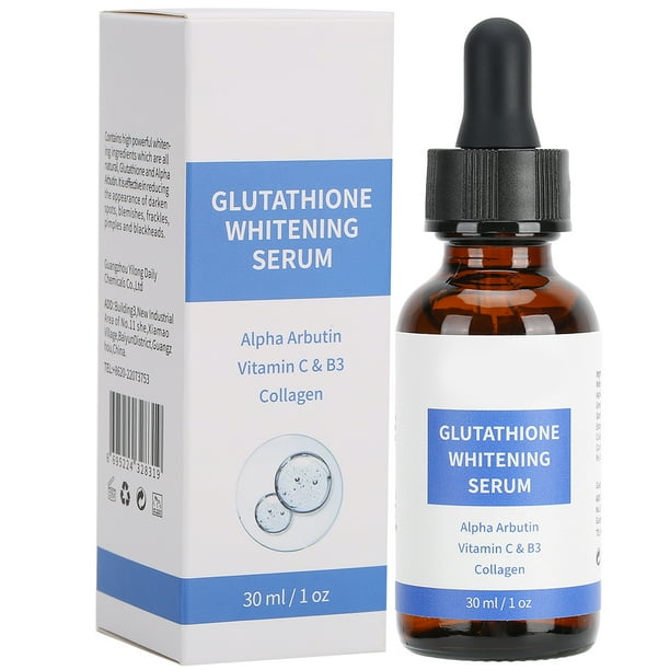 Suero Blanqueador De Glutatin, Suero Hidratante Para Eliminar Puntos  Negros Y Acn, Suero Reparador De La Piel, 30ml | Bodega Aurrera en lnea