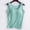 Mint Green summer tops for women, variant on pimelu Tank Tops for Women Womens Tops Breathable Comfy Loose Plus Size Seamless Workout Tank with Padded Fashion Solid Sleeveless Tops for Women Trendy