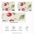 thumbnail image 2 of Yayeee Pillowcase Standard Size Set of 2 Satin Wrinkle Resistant Pillow Case, Watercolor Cherry, 2 of 7