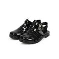 thumbnail image 5 of New Girl Link Jedi-53K Jelly Round Toe Classic Fisherman Sandal Flat Size 9 - 4, 5 of 5
