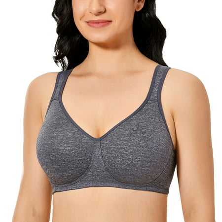 

DELIMIRA Women s Plus Size Wireless Unlined Comfort Full Coverage Bra