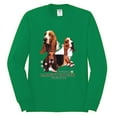 thumbnail image 2 of If It's Not a Bassett Hound Its Just a Dog Gift | Mens Dog Lover Long Sleeve T-Shirt, Kelly, 3XL, 2 of 3