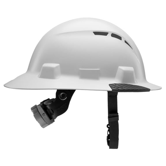 Lift Safety Idax Vented Full Brim White Hard Hat
