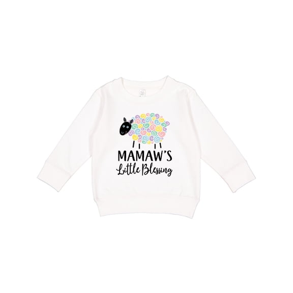 Inktastic Mamaw for Grandchild Girls Toddler Sweatshirt