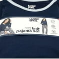 thumbnail image 4 of Lands' End Women's 2-Piece Knit Pajama Long Sleeve T-Shirt and Pants Set (Navy, M), 4 of 4