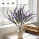 thumbnail image 1 of Ramo de Lavanda Artificial - Tallos de Flores Artificiales de Plástico, Verde MNFD, 1 of 6