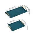 thumbnail image 5 of Serving Trays, Rectangular Plastic Serving Tray Non Slip ,Dinner Drinks Serving Tray, 5 of 8