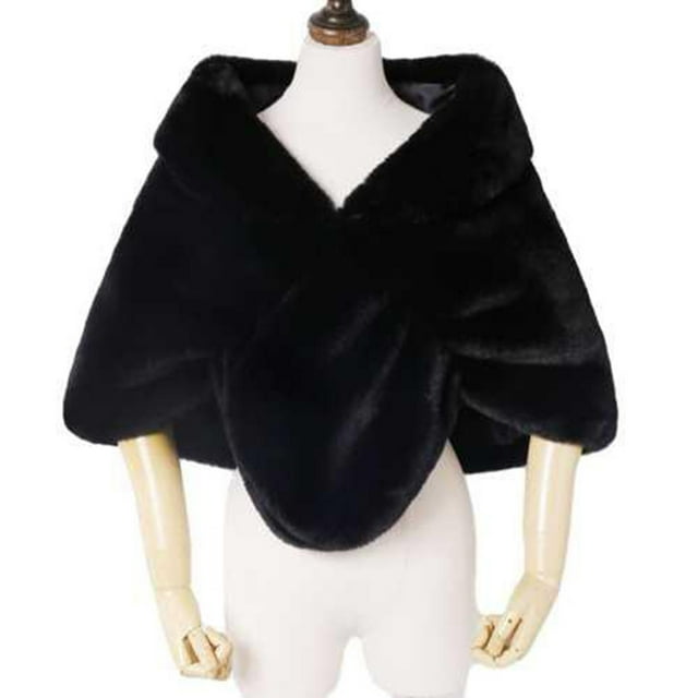 Funicet Womens Shawls and Wraps Winter,Womens Winter Solid Color Short Imitation Cloak Shawl