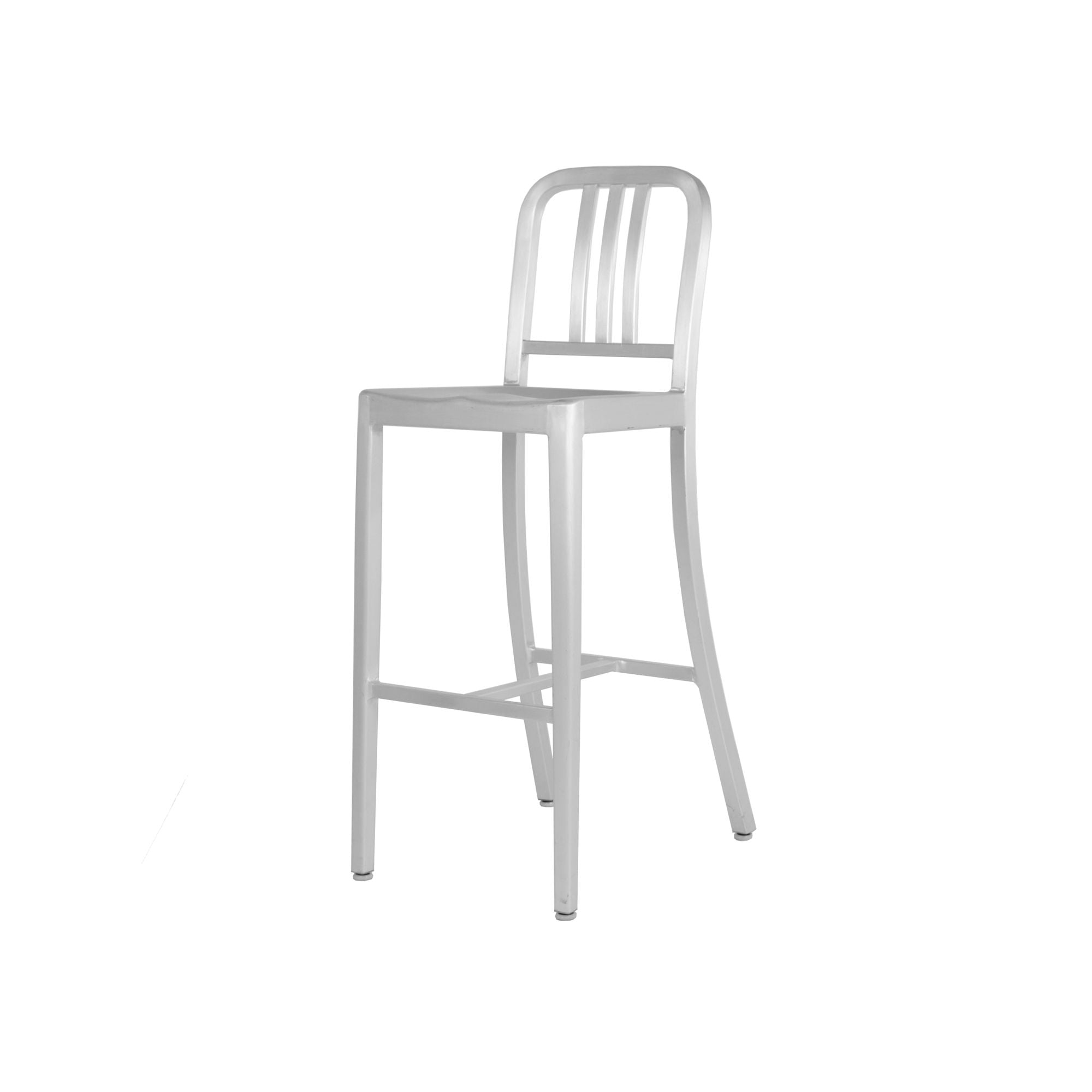 Army Modern Aluminum Slat Back Bar Stool 24 Inch 29 Inch Walmart Canada