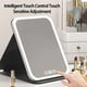 thumbnail image 5 of 806 Touch Control 3 Colors Dimmable Foldable LED Vanity Mirror Rechargeable Travel Makeup Mirror, Si, 5 of 5