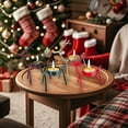thumbnail image 2 of PEIBang Christmas Reindeer Tealight Candle Holders,Metal Candlestick Tea Light Stands for Christmas Home,Table,Fireplace,Party Decorations, 2 of 6