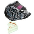 thumbnail image 3 of Oscurecimiento Automático Del Casco de Soldadura Soldador Y Función de Esmerilado + 3 Lentes para LA ELECCIÓN Tela de negra Sharpla Casco de soldadura, 3 of 8