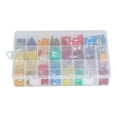thumbnail image 1 of Automotive Fuses,300Pcs Car Blade Fuse Mini Fuse Assortment Kit Blade Fuse Replacement Professionally Tested, 1 of 14