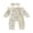White, variant on RUINIXCW Newborn Baby Girl Halloween Outfit Infant Baby Girl Fall Winter Clothes Waffled Romper Pumpkin Ghost Embroidery Ruffled Long Sleeve Zipper Jumpsuits Headband Set