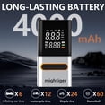 thumbnail image 2 of Compresor de aire portátil con inflador de neumáticos Mightiger, 150 PSI, 2 of 9