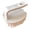 White, variant on Vegetable Scrubber Brush,Reusable Fruit and Vegetable Brushes with Handle,Vegetable Brush Scrubber for Food,Veggie Wash Brush with Stiff Bristles,Cleaner Brush for Fruits,Potatoes & More (Green)