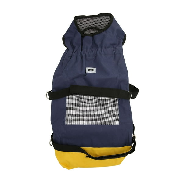 Fauteuil Roulant pour Animaux Planche Composite Fauteuil Roulant pour Chien Paralysé avec Sac de Remorquage en Tissu Oxford pour Petit Chien Chat (Convient pour 23.5kg/4.47.7lb)