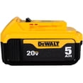 thumbnail image 2 of DeWalt DCB205 20V MAX Lithium-Ion 5 Ah Battery Pack with Gauge (2 Pack), 2 of 6