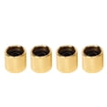 thumbnail image 4 of Bass Knob, Metal Potentiometer Knob Wide Compatibility 4Pcs Strong  For Replacement Silver,Black,Gold, 4 of 8