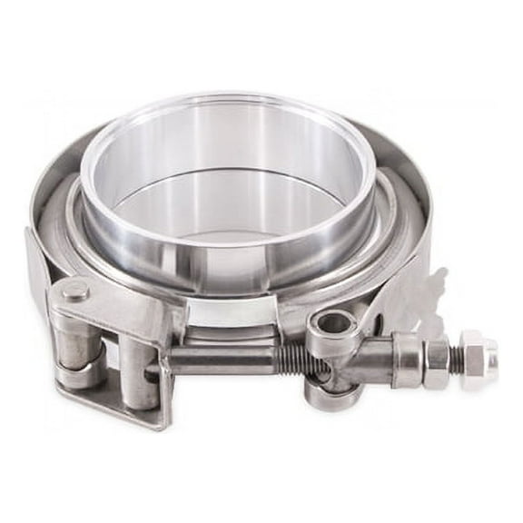 Mishimoto MMCLAMP-VA-25 Aluminum V-Band Clamp w/ Flanges, 2.5" (63.5mm)